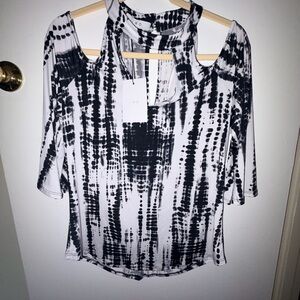 IRO Monochrome Patterned Blouse